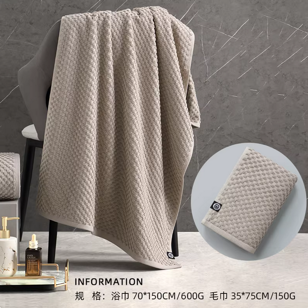 抗菌浴巾纯棉女男款专用